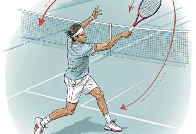 Секреты топспина в теннисе: техника вращения нового поколения
